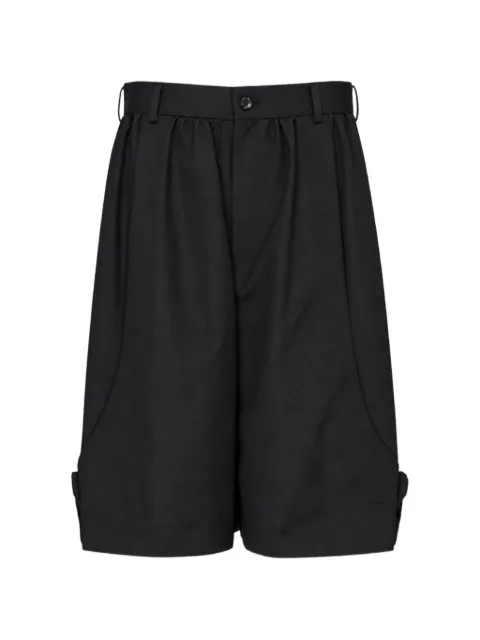 Comme Des Garçons Girl bermudas anchas con pinzas