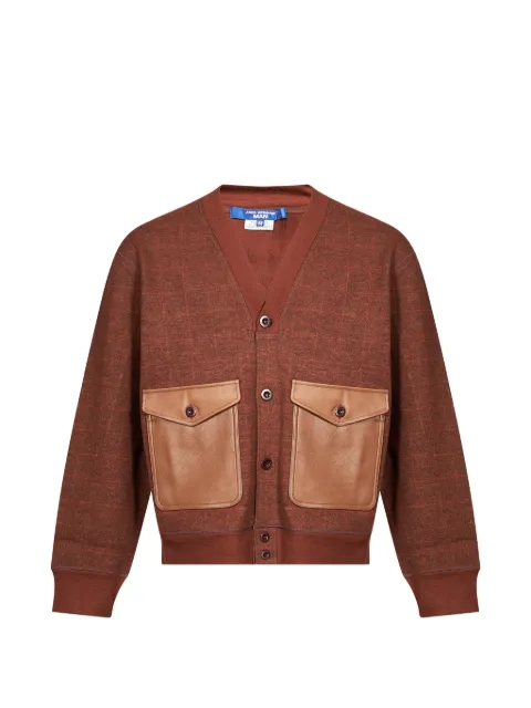 Junya Watanabe MAN check-pattern cardigan