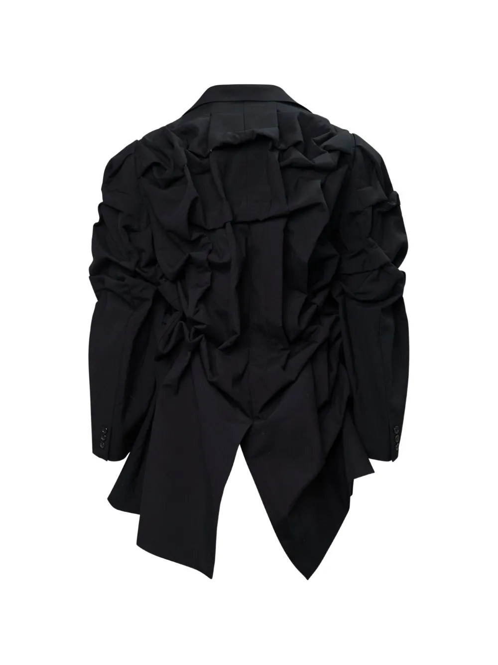 Comme des Garçons Homme Plus shirt jacket Zwart