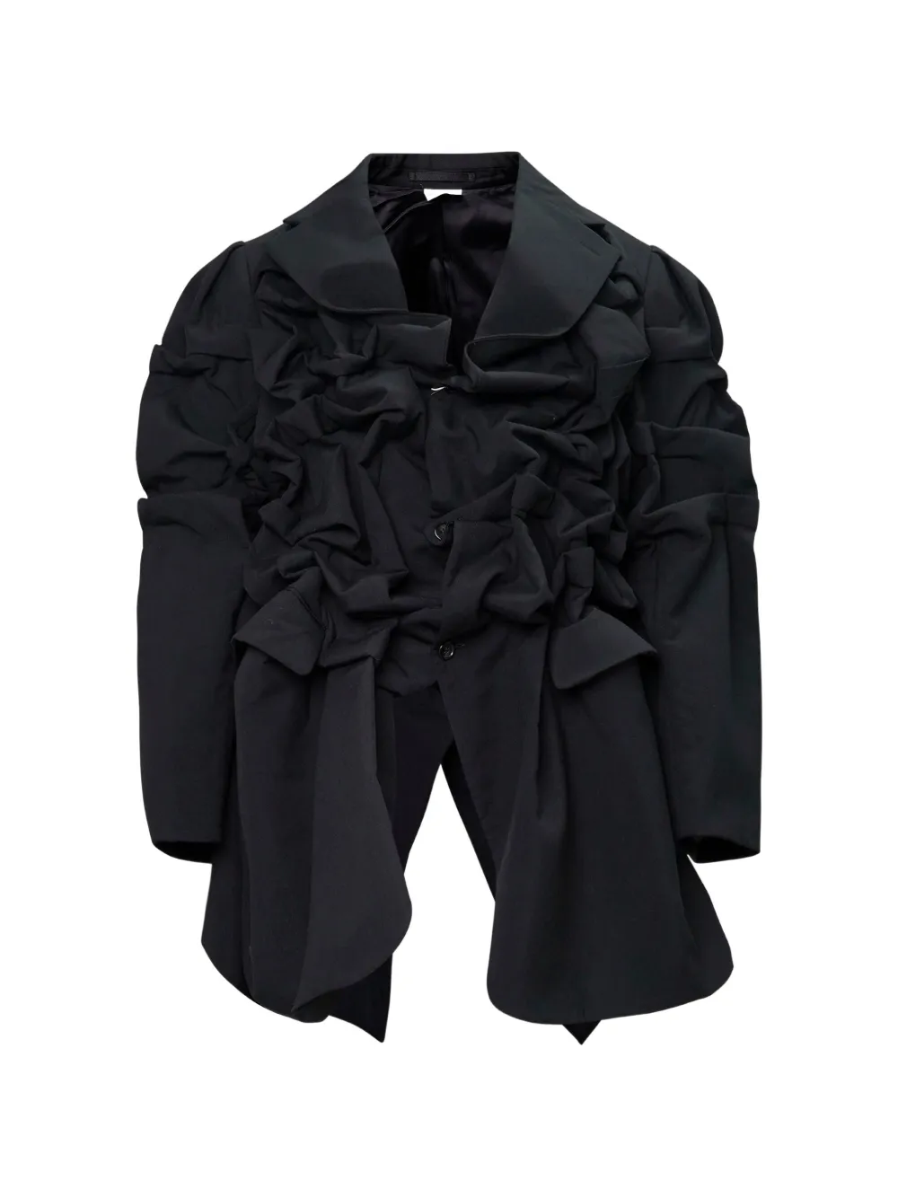 Comme des Garçons Homme Plus shirt jacket Zwart