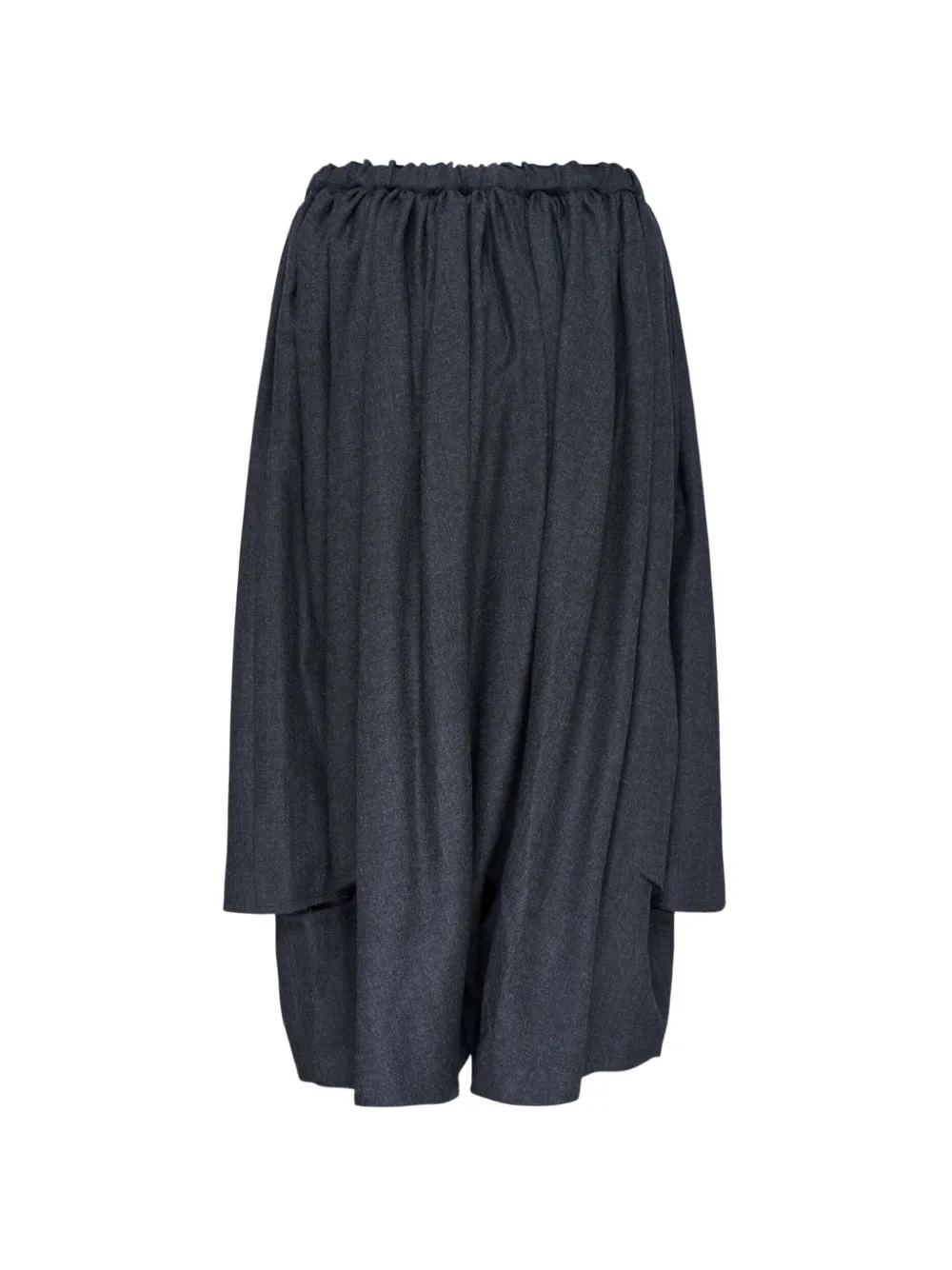 Comme Des Garçons Comme Des Garçons draped wool tapered trousers Grijs