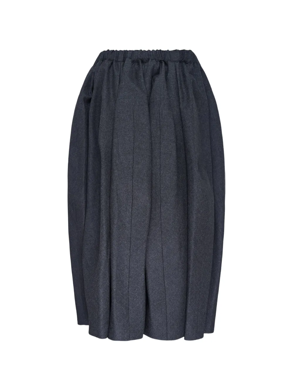 Comme Des Garçons Comme Des Garçons Midirock mit elastischem Bund - Grau