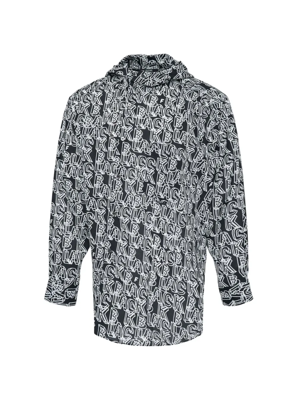 Black Comme Des Garçons Hoodie met logoprint Zwart