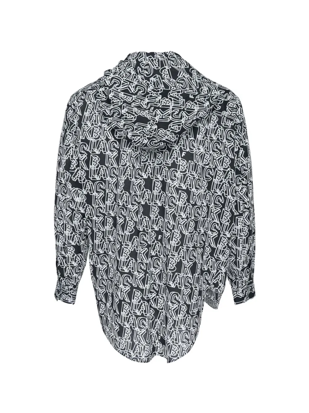 Black Comme Des Garçons Hoodie met logoprint Zwart