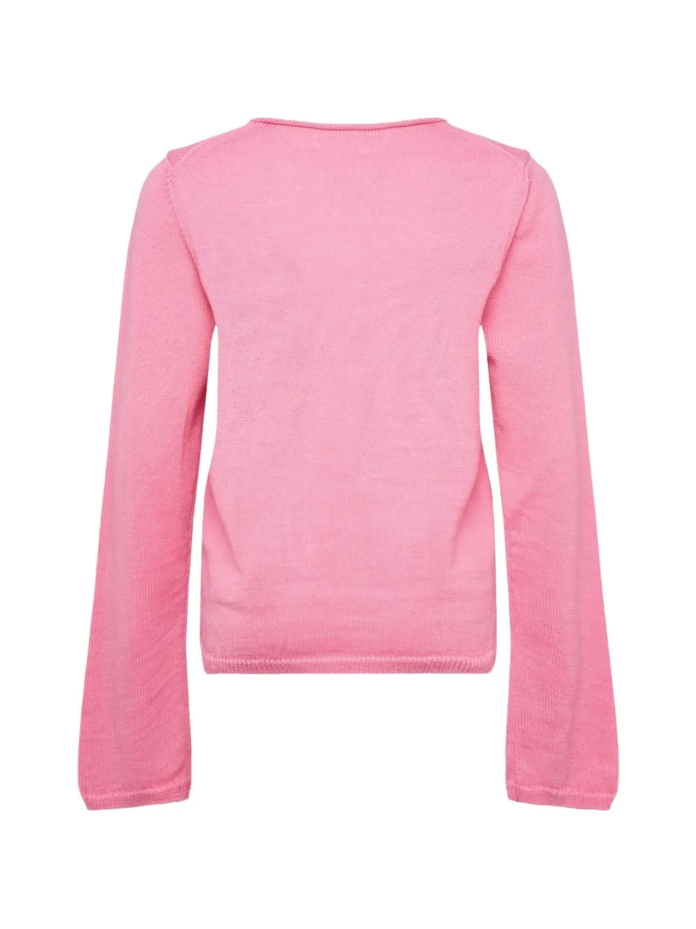 Comme Des Garçons Girl rabbit-appliqué sweater Roze