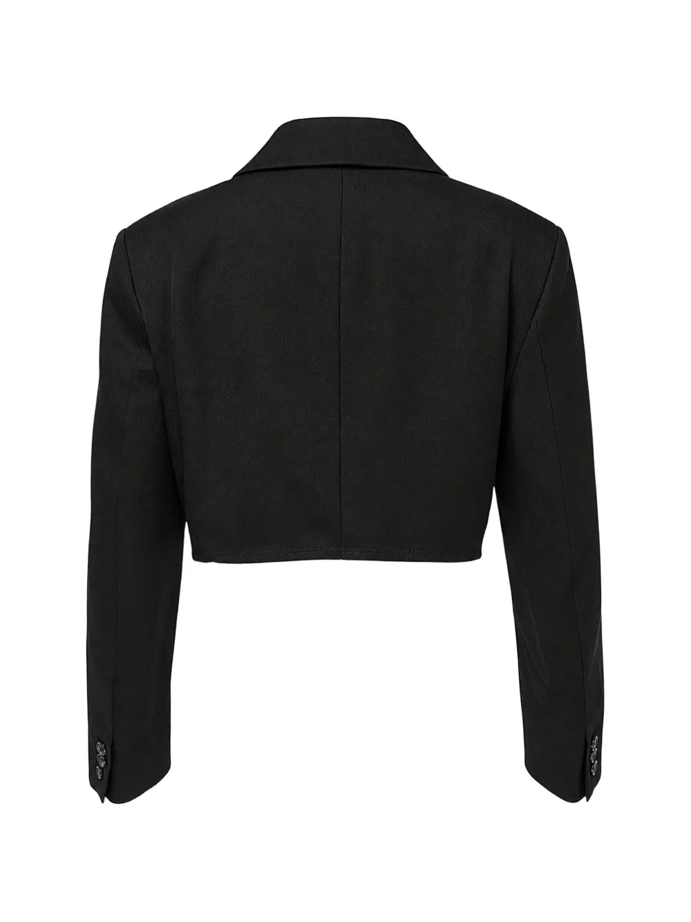 Comme Des Garçons Comme Des Garçons cropped wool jacket Zwart