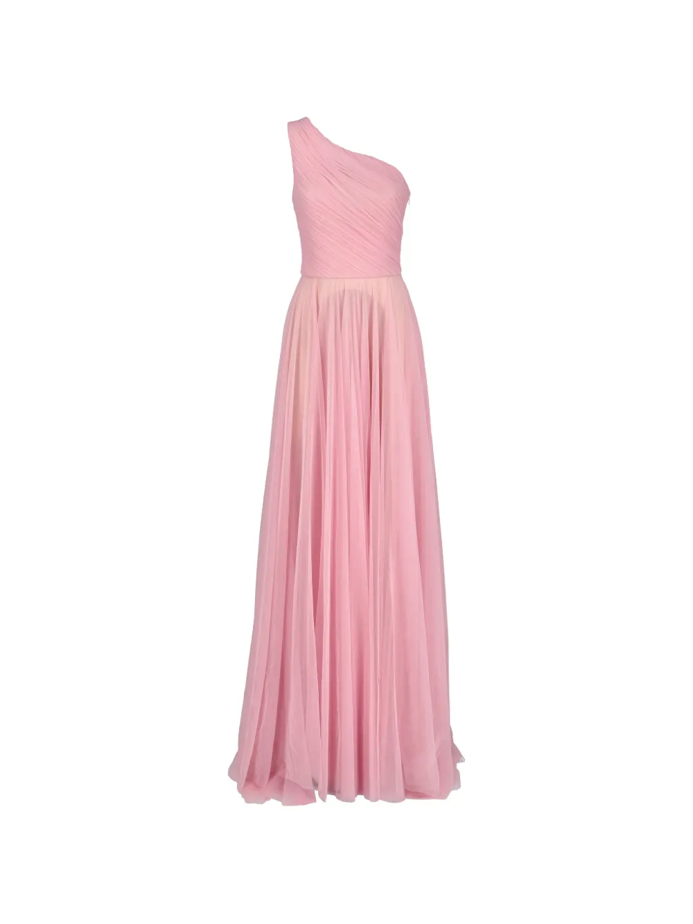 Marco Gabrielli Atelier one-shoulder pleated maxi dress - Rosa