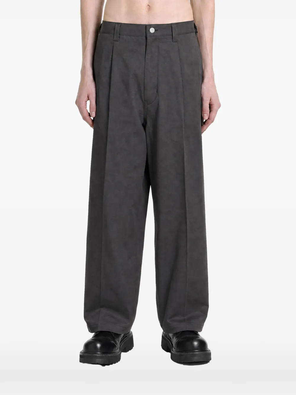 Comme des Garçons Homme pleated straight-leg trousers