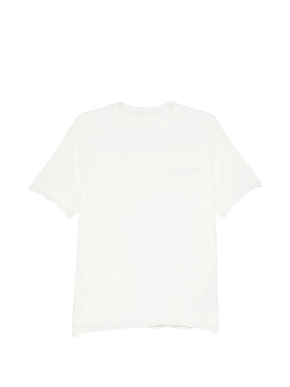 Maison Margiela logo-print T-shirt Wit