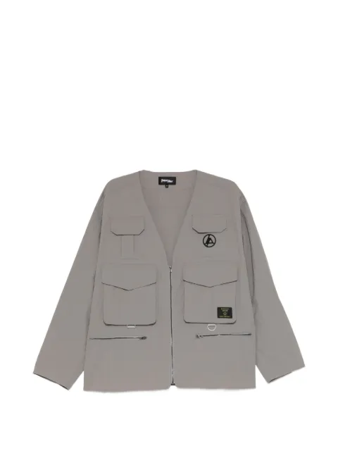 PEACE AND AFTER Linkin Park × Peace and After no-collar jacket