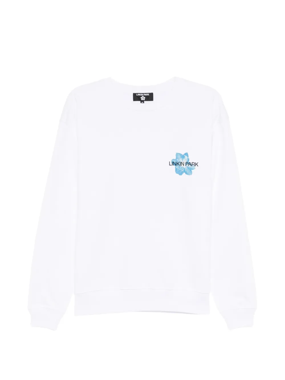 PEACE AND AFTER Linkin Park x Azuma Makoto X-Ray flower sweatshirt - Bianco