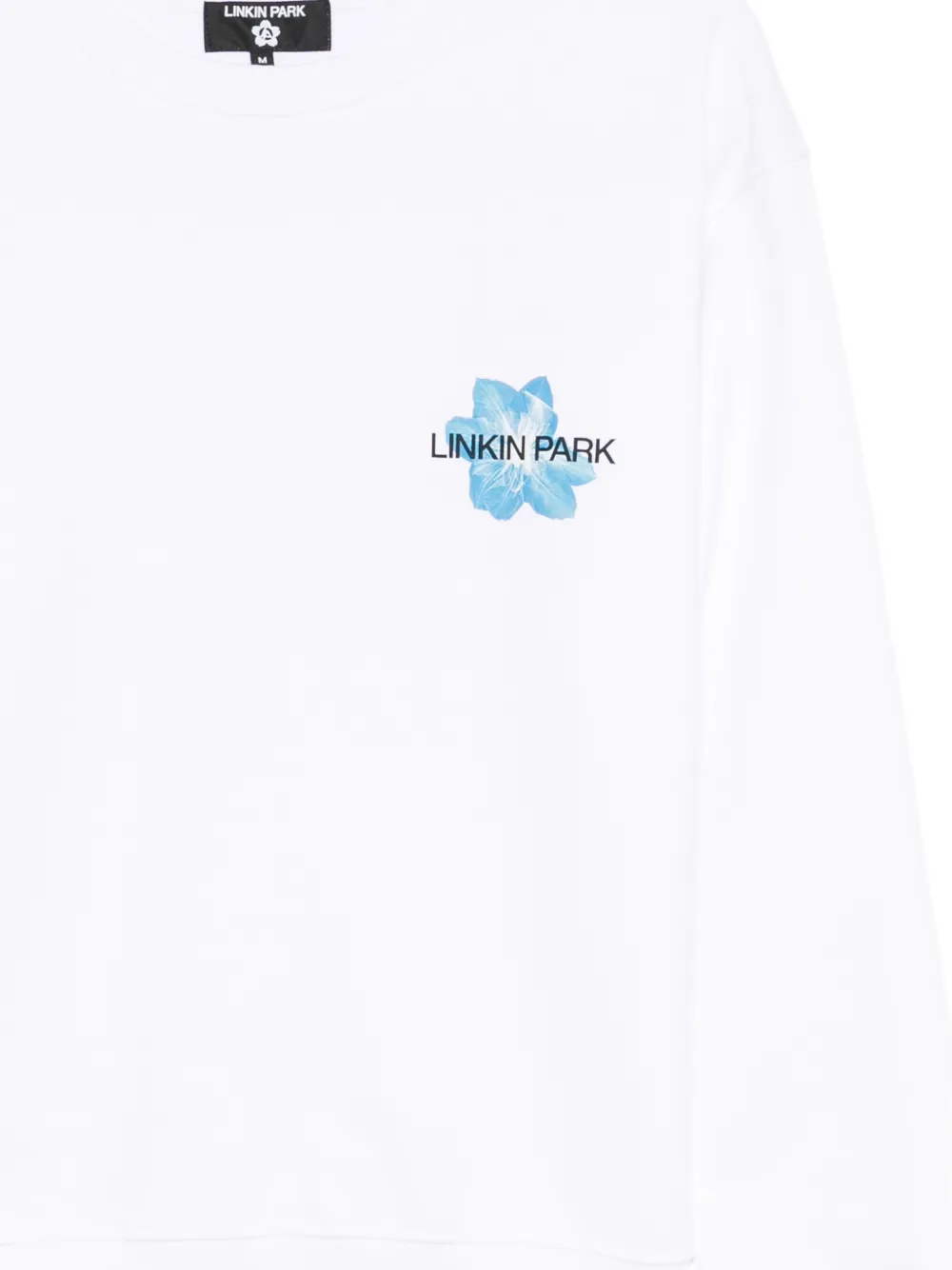 PEACE AND AFTER Linkin Park x Azuma Makoto X-Ray flower sweatshirt Wit
