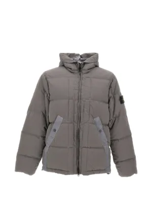 Stone Island ダウンジャケット | ブラウン | FARFETCH JP
