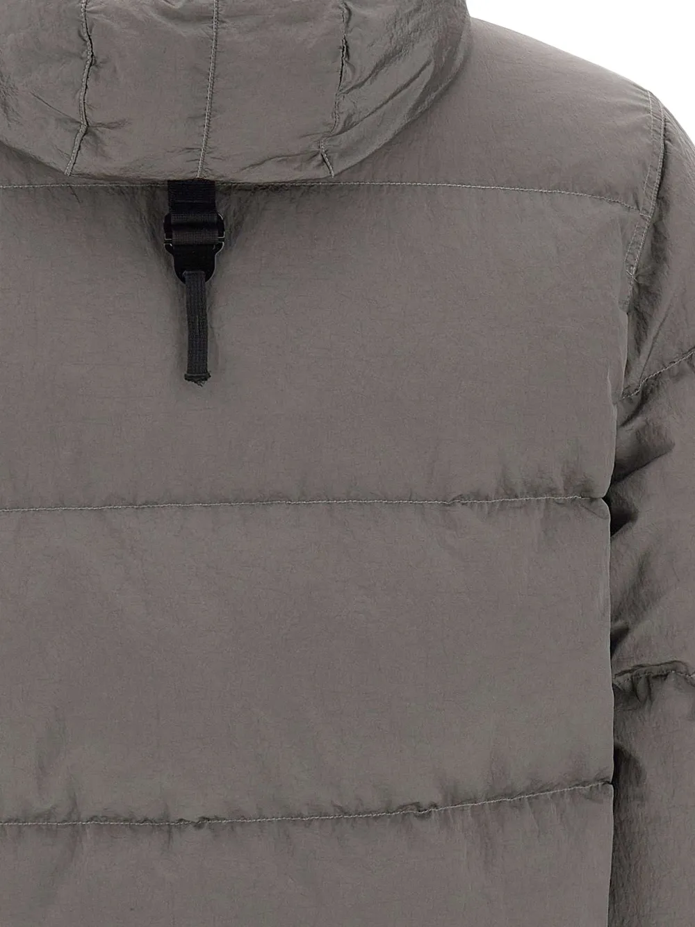 Stone Island Jas met capuchon en Compass-logo Grijs