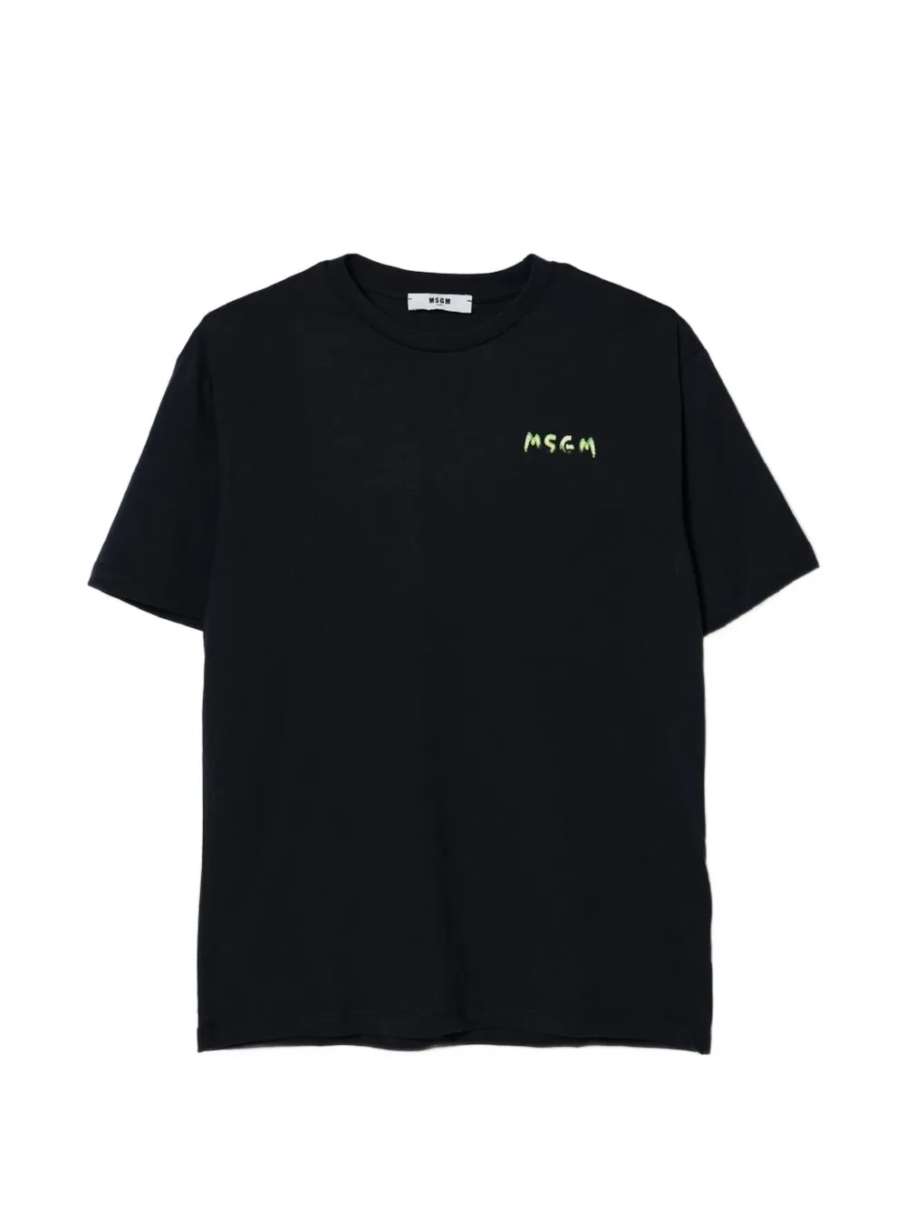 MSGM Kids T-Shirt mit Logo-Print - Blau