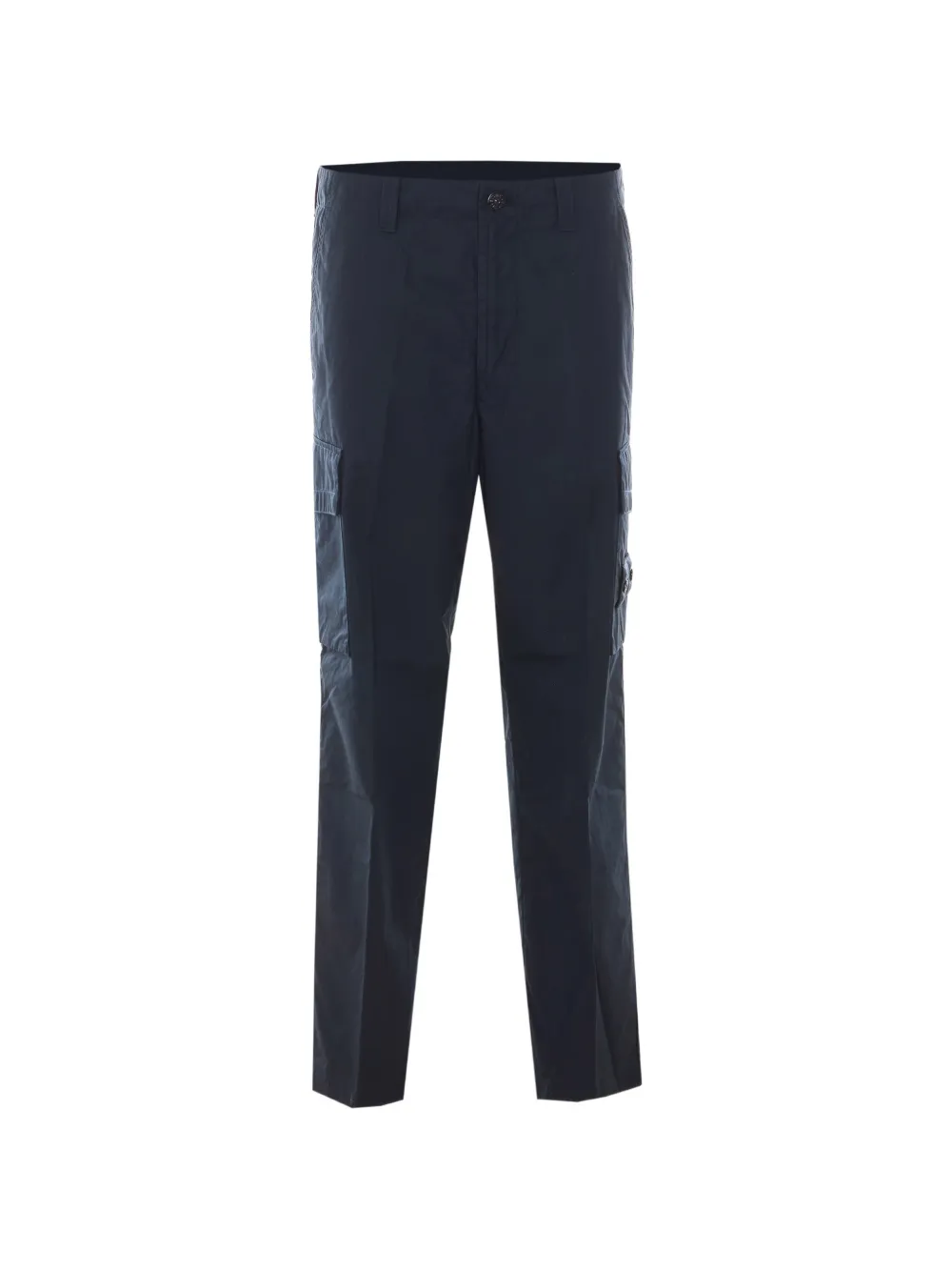 Stone Island 3100021 all-weather cotton canvas S.I. Ghost cargo trousrrs - Blu