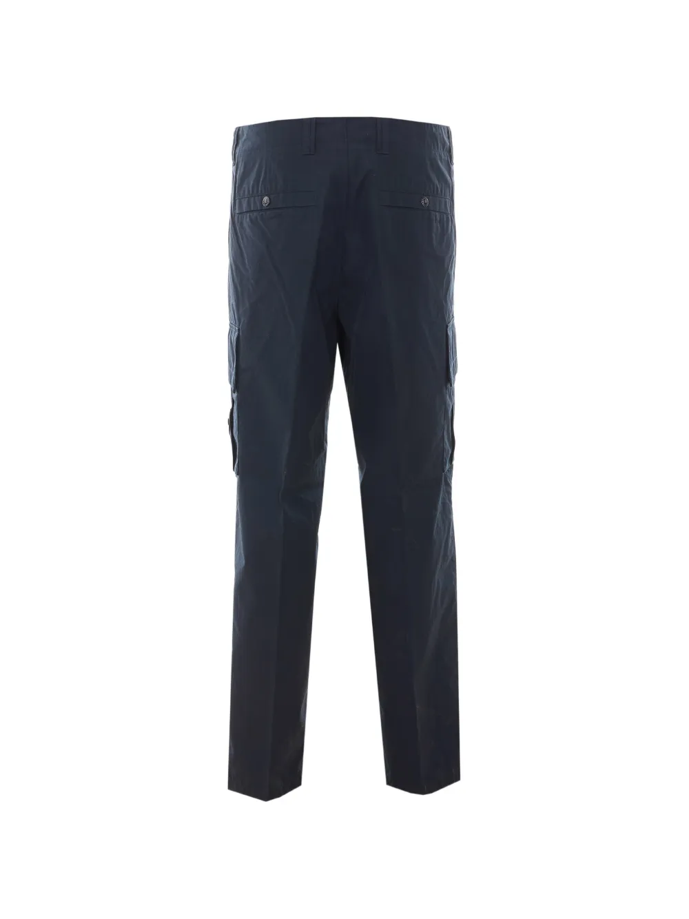 Stone Island Katoenen canvas S.I. Cargo broek Blauw