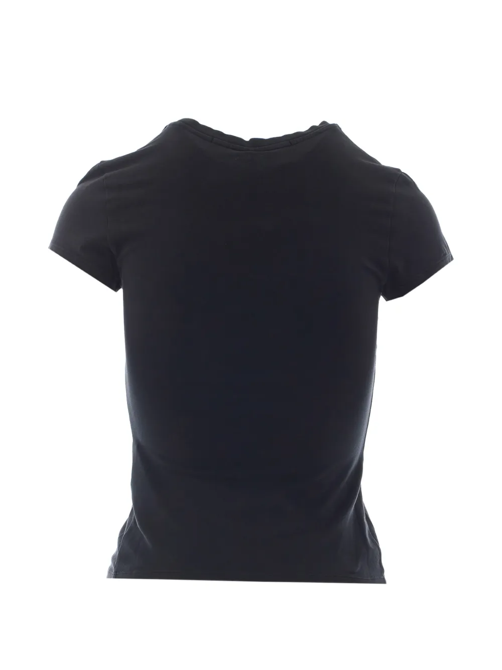 Alexander Wang T-shirt met grafische print en kristallen Zwart
