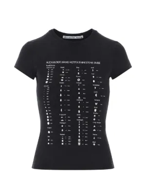 Alexander Wang ロゴ Tシャツ | ブラック | FARFETCH JP