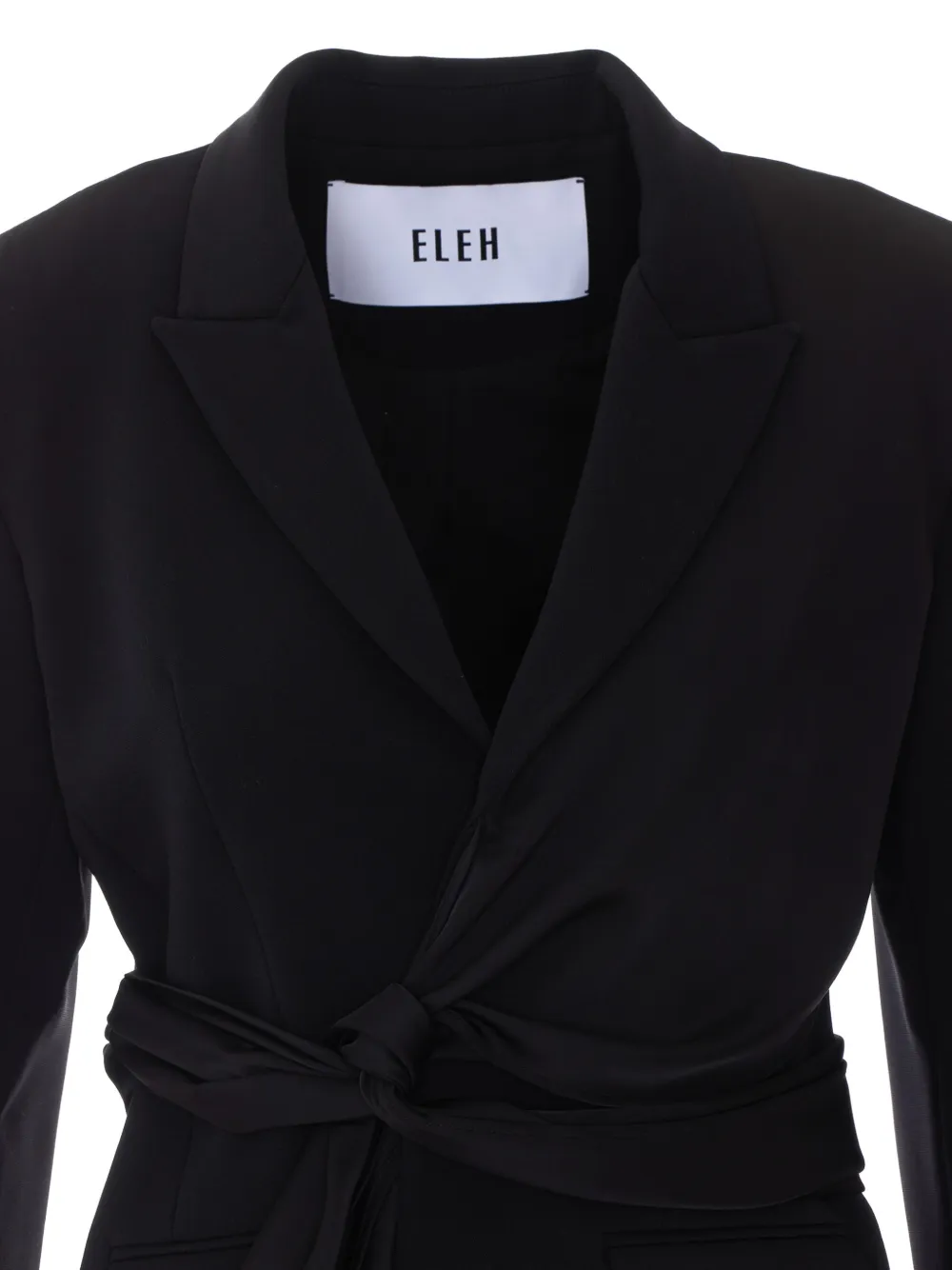 Eleh Blazer met knoop-detail Zwart