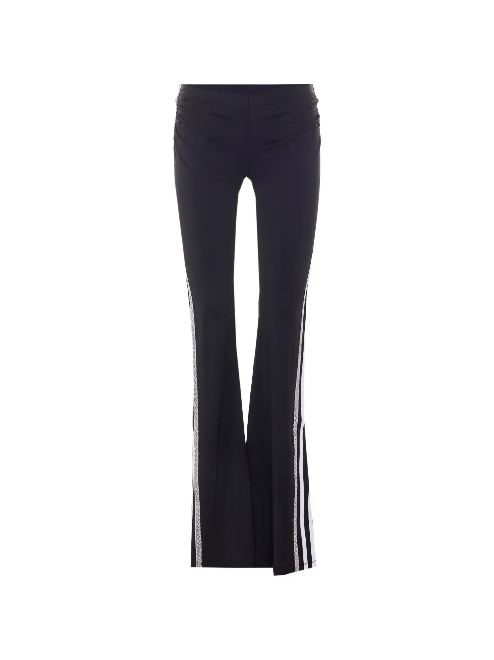 Aniye By lace-trim flared trousers