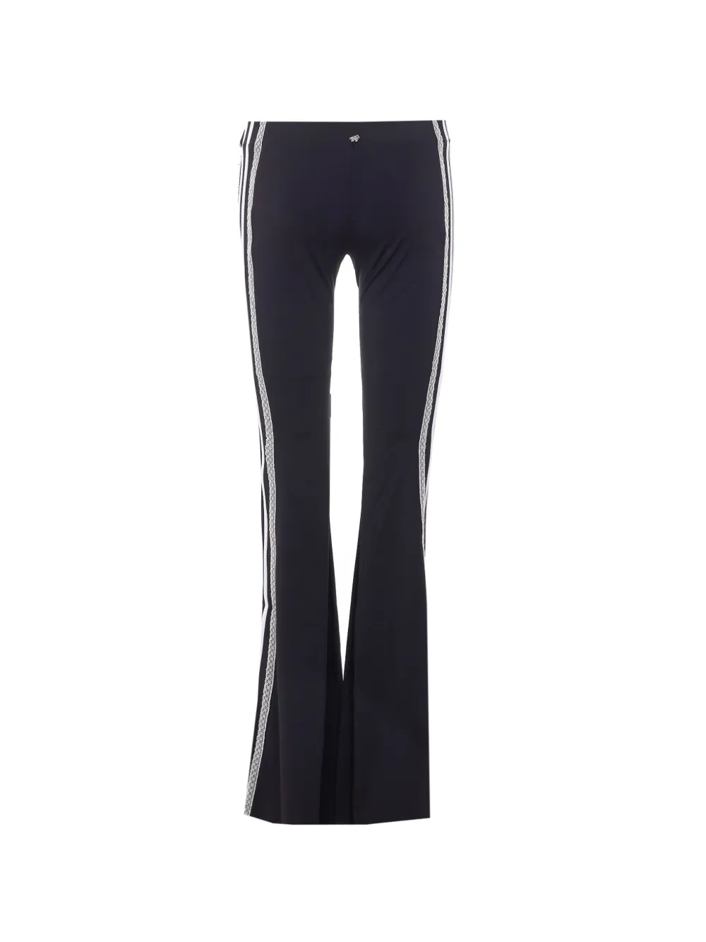 Aniye By lace-trim flared trousers