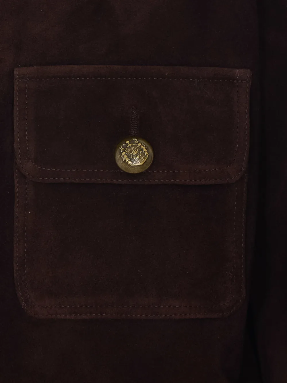 Arma Rosia suede jacket Bruin