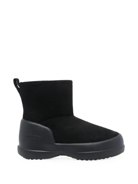 Moon Boot Stivali Mezzaluna in pelle scamosciata
