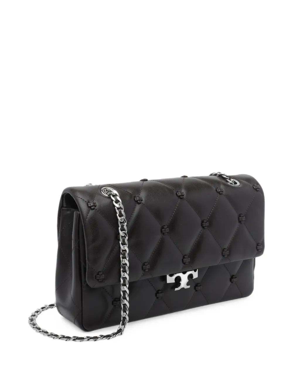 Tory Burch Bunny schoudertas met geknoopt detail Bruin