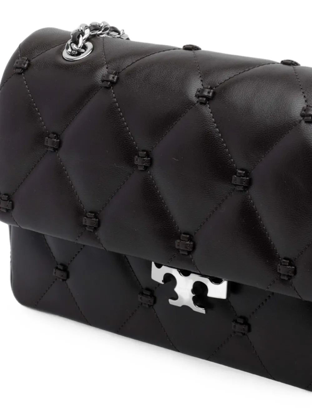 Tory Burch Bunny schoudertas met geknoopt detail Bruin