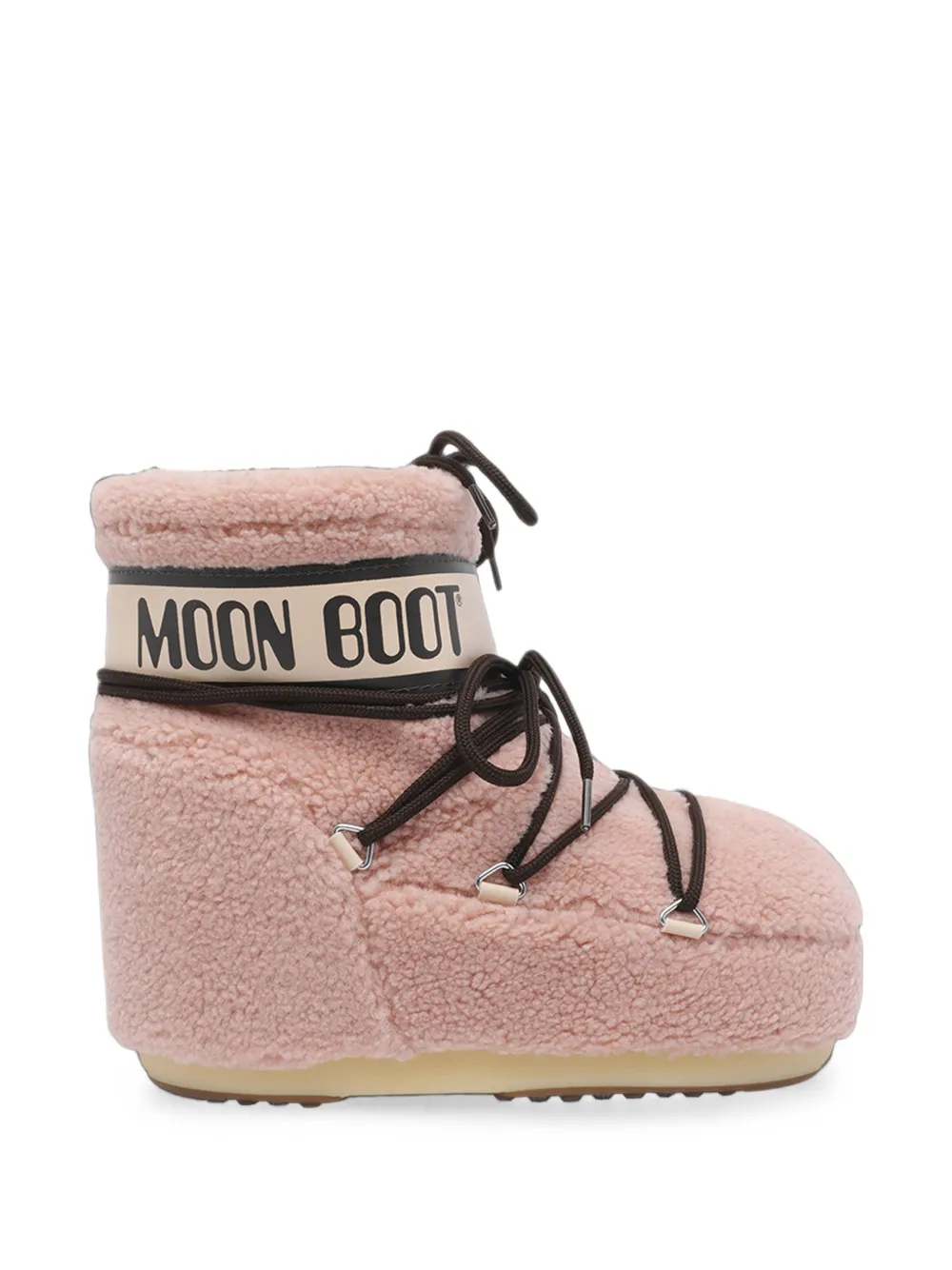 Moon Boot Icon faux-shearling boots
