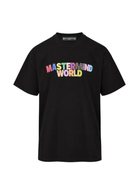 Mastermind Japan logo-print cotton T-shirt