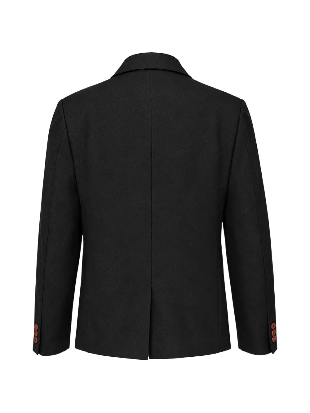 Comme Des Garçons Comme Des Garçons double-breasted button-embellished blazer Zwart