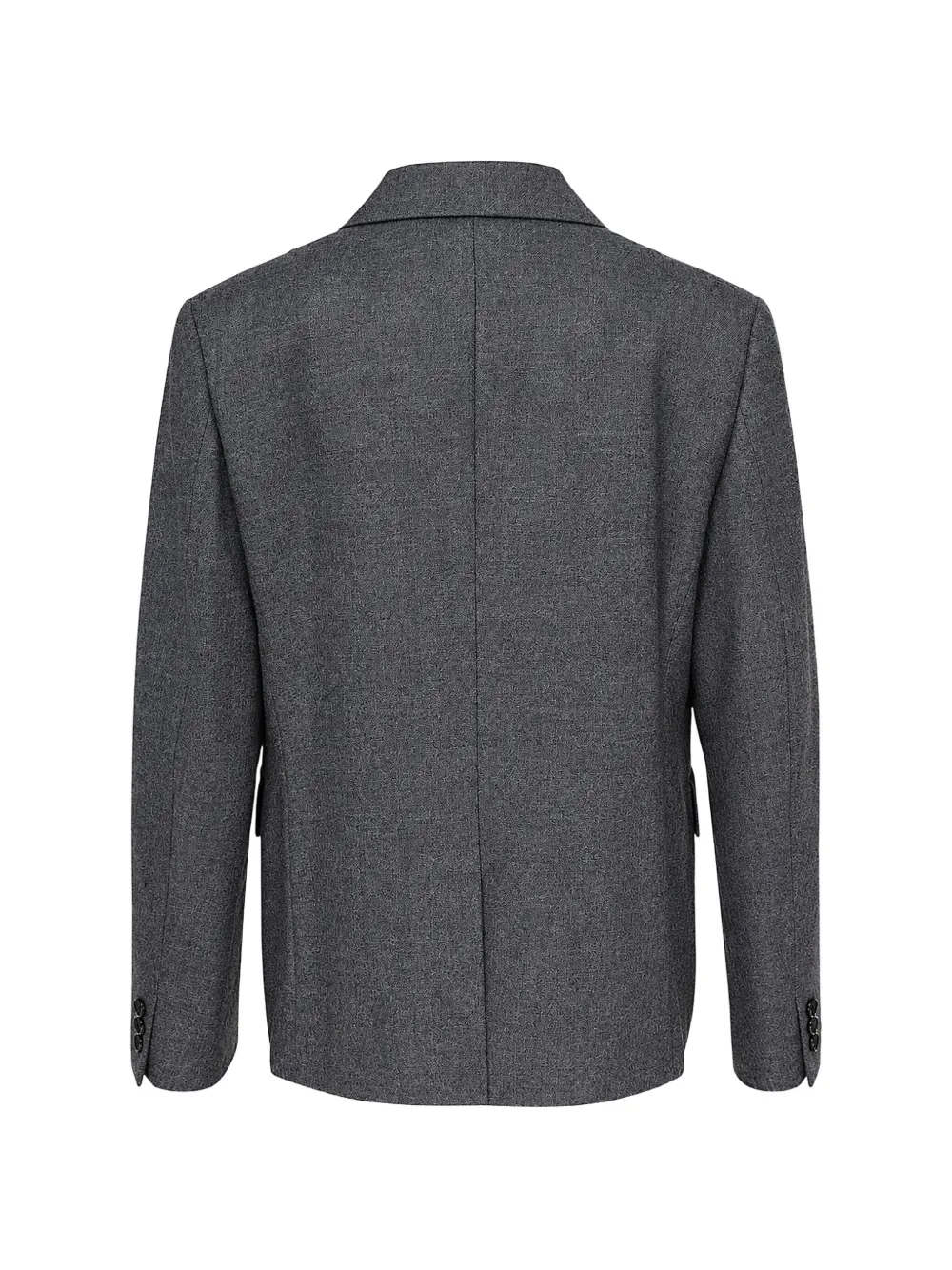 Comme Des Garçons Comme Des Garçons exposed-seam wool jacket Grijs