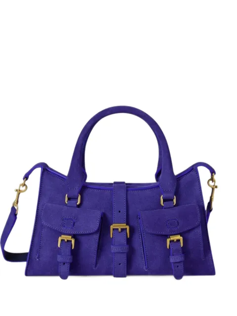 Mulberry Roxanne buckled suede tote bag