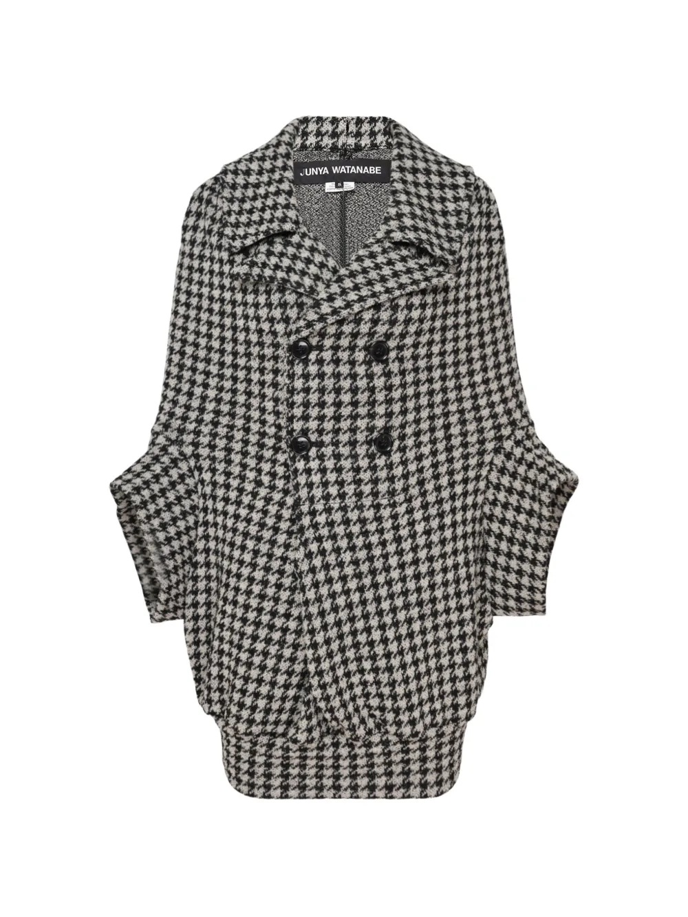 Junya Watanabe houndstooth double-breasted jacket