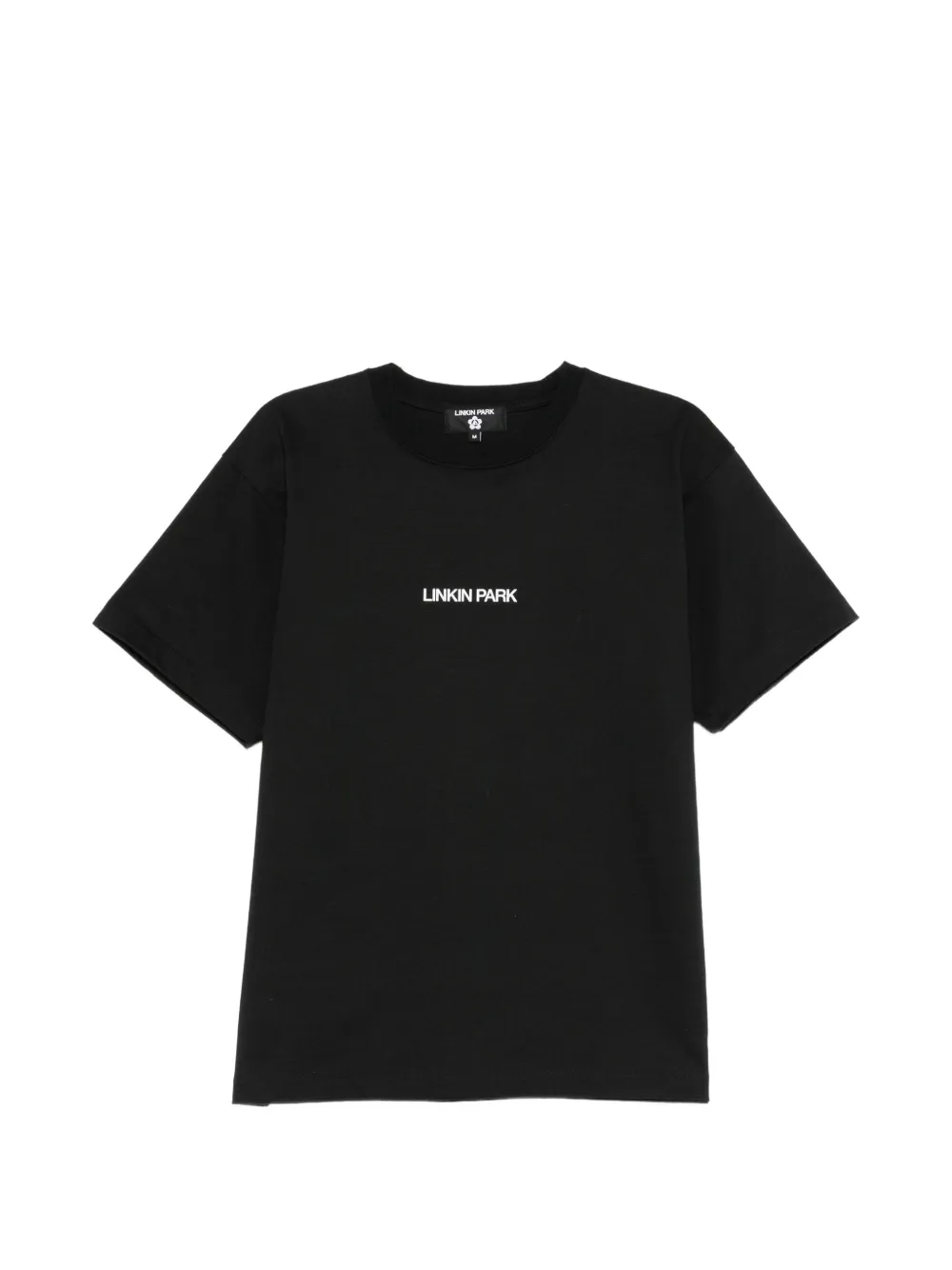 PEACE AND AFTER logo-print T-shirt - Nero