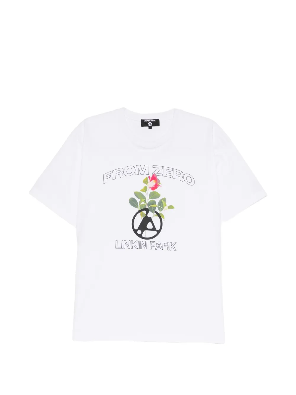 PEACE AND AFTER Linkin Park x Azuma Makoto From Zero Camellia T-shirt Wit