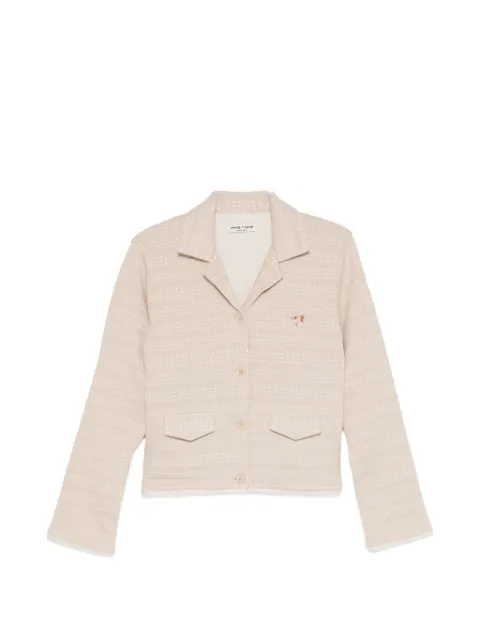 YOUNG N SANG knitted crop jacket