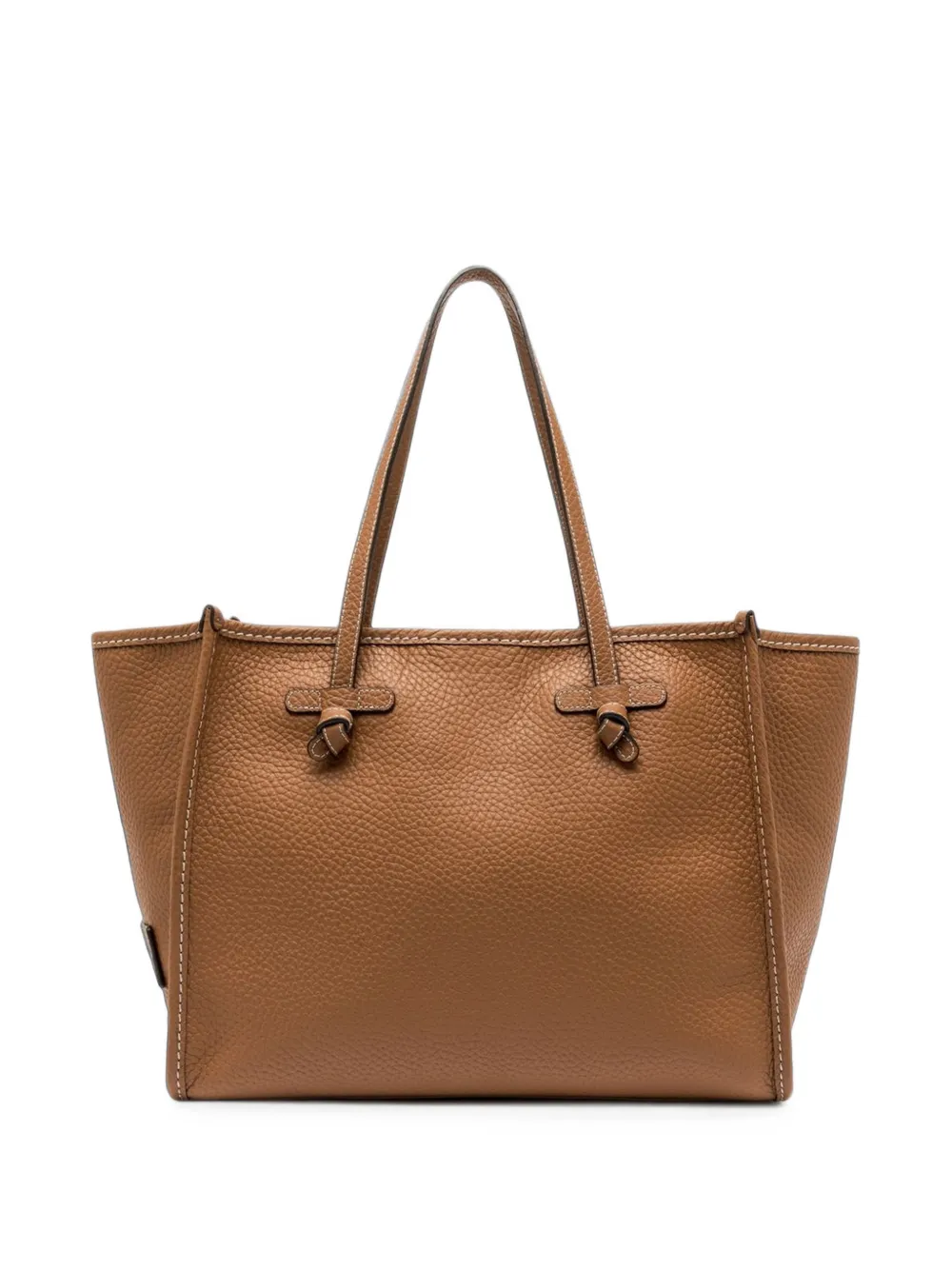 GIANNI CHIARINI Marcella leren shopper Bruin
