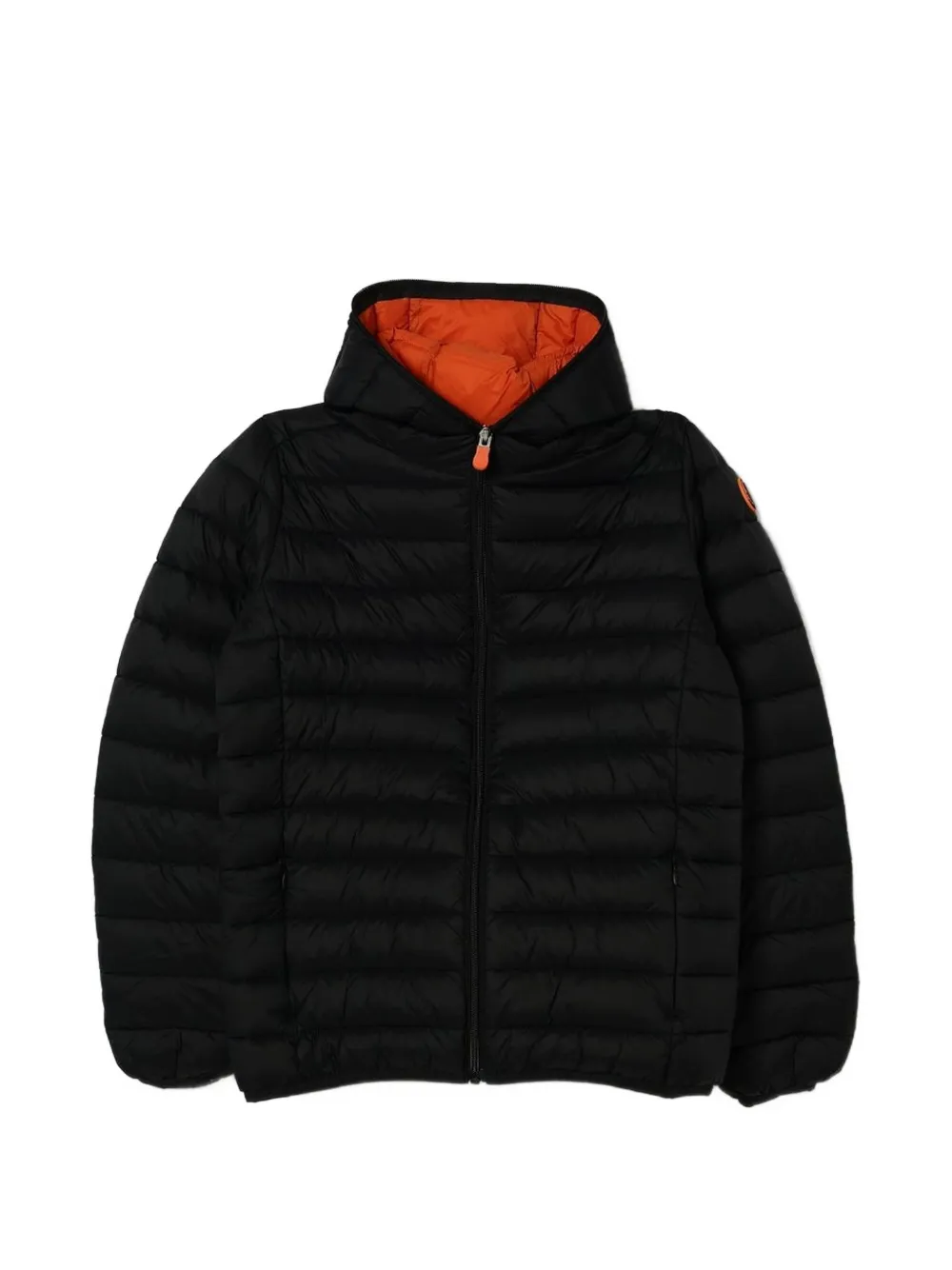 Save The Duck Kids Dony quilted hooded jacket - Nero