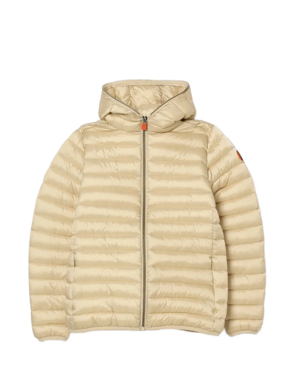 Save The Duck Kids Iris quilted hooded jacket - Toni neutri
