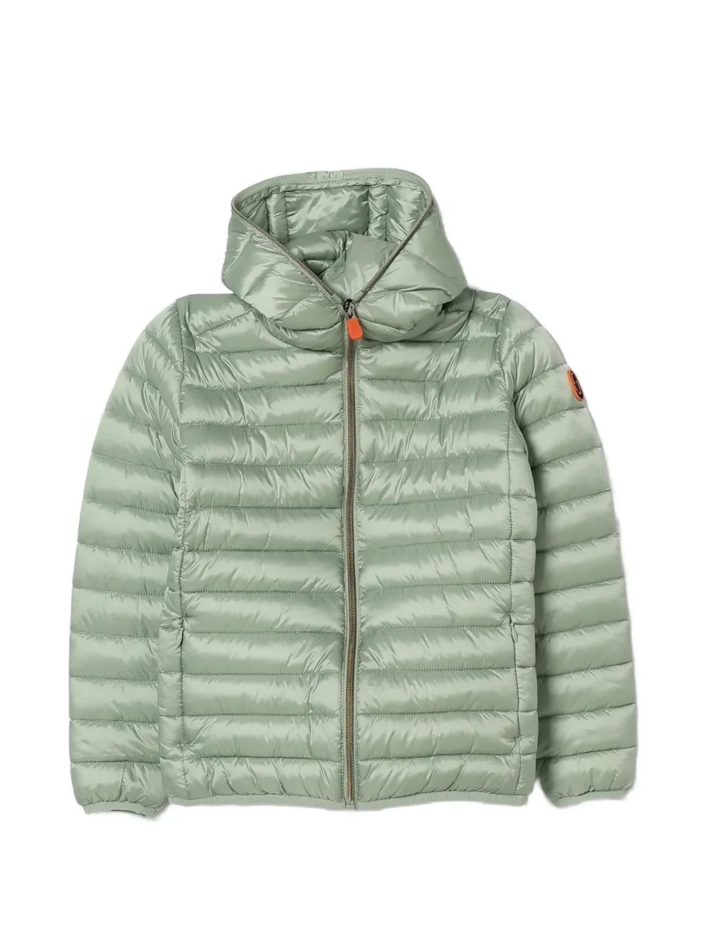 Save The Duck Kids Iris quilted hooded jacket - Verde
