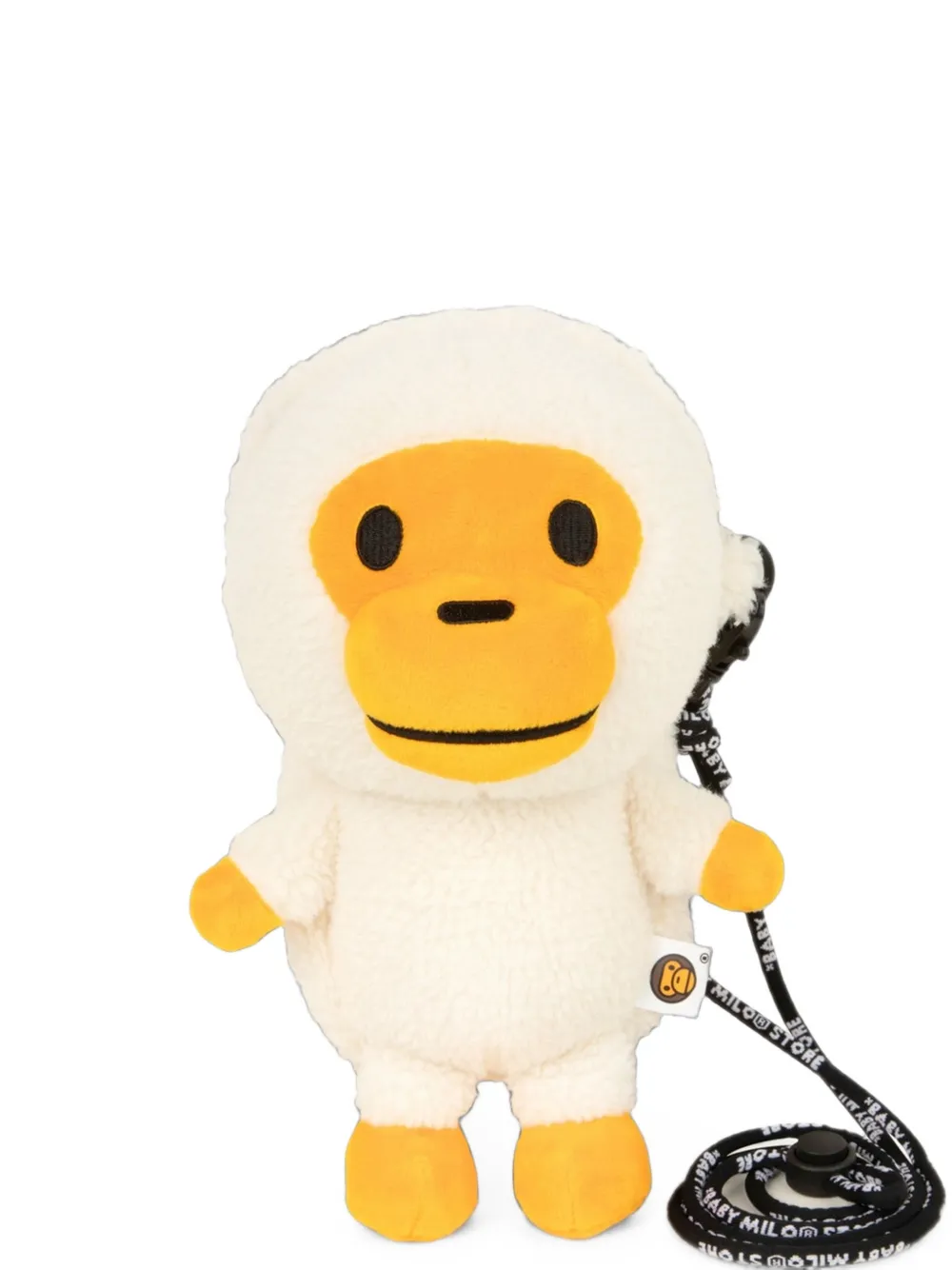 *BABY MILO® STORE BY *A BATHING APE® Baby Milo plush fleece shoulder bag