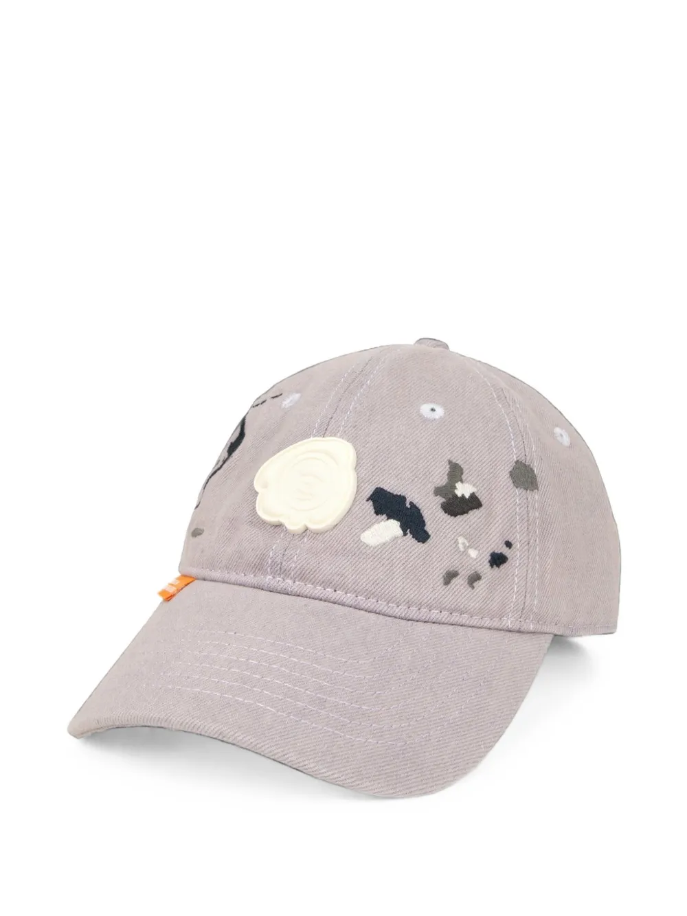 AAPE BY *A BATHING APE® Moonface embroidered cap