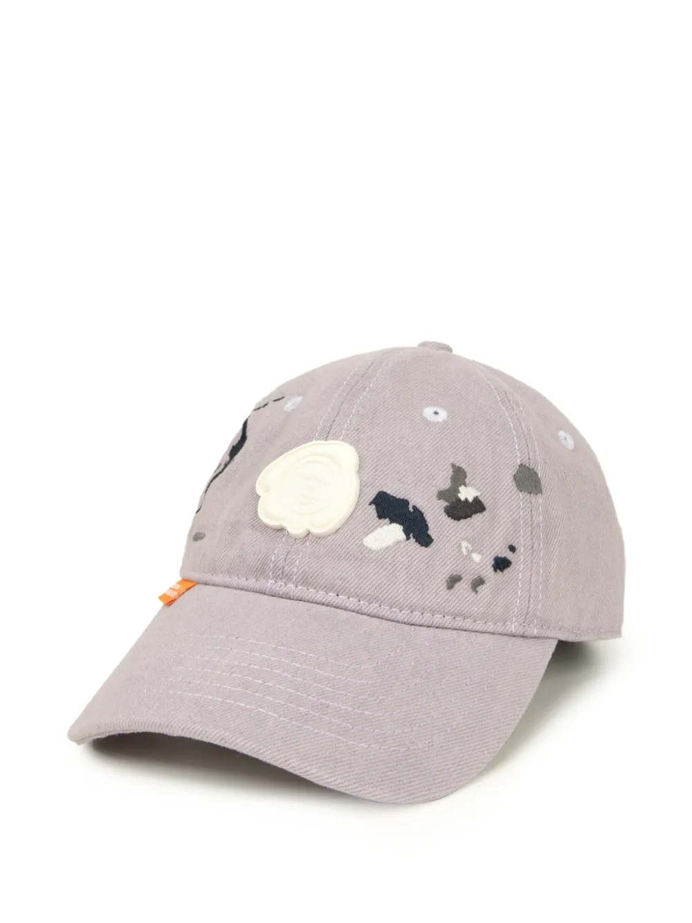 AAPE BY *A BATHING APE® Moonface embroidered cap