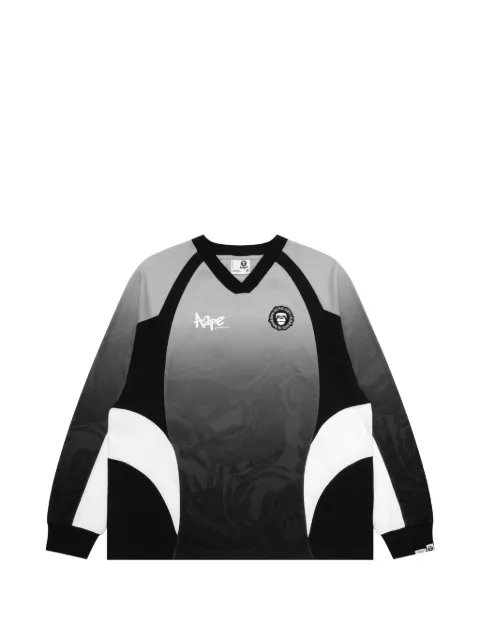 AAPE BY *A BATHING APE® gradient-effect camo-print T-shirt
