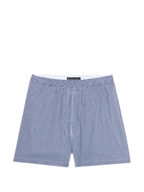 Brooks Brothers gingham cotton boxer shorts