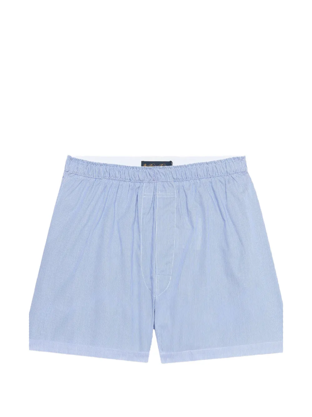 Brooks Brothers micro-stripe cotton boxers - Blu