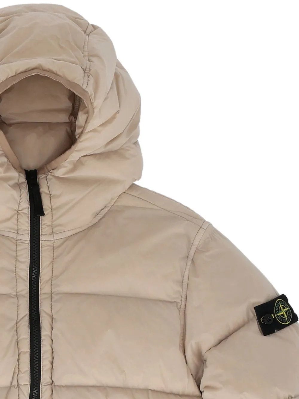 Stone Island Junior Jack met capuchon Beige